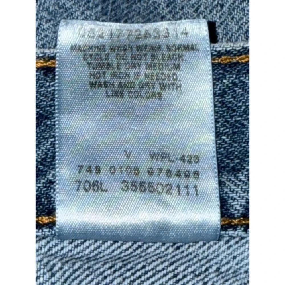 Levis 550 Relaxed Fit Denim Shorts Mens 34 Light Blue Wash Jean Shorts